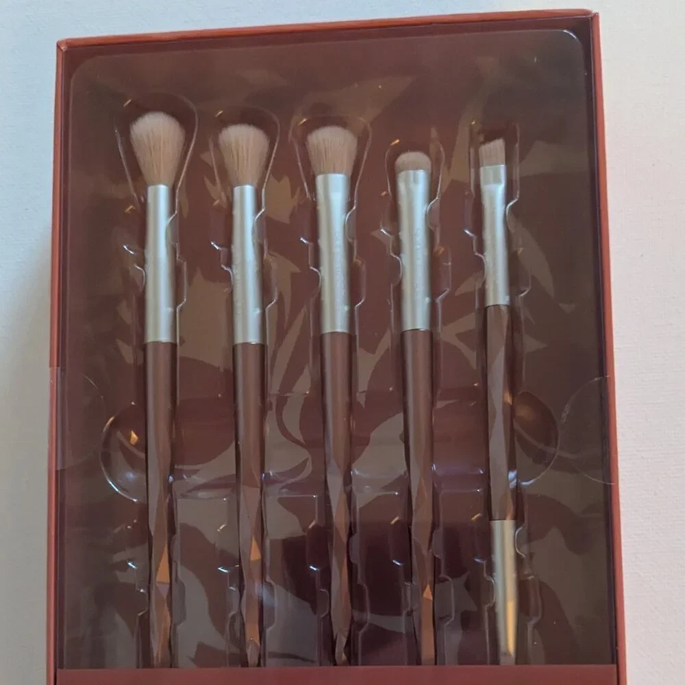 NWT 5pc Sonia Kashuk Make Up Brush Limited Edition Set Designer Brushes Box NEW